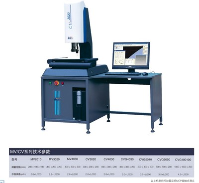 爱德华影像坐标测量仪的技术检测与应用